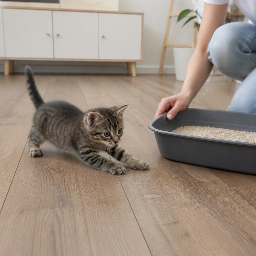 priuchit kota k lotku2 Приучение к лотку домашних животных