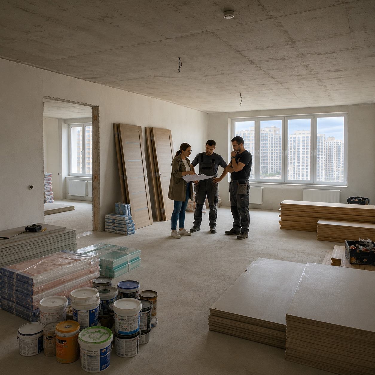 remont novostrojki3 Стоимость ремонта квартиры